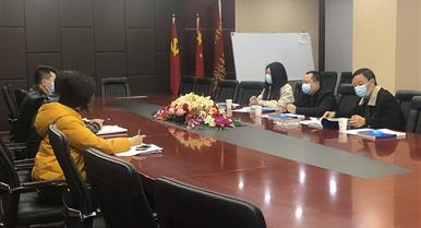金牛区统战部领导亲临四川葡萄新京建设集团视察指导疫情防...
